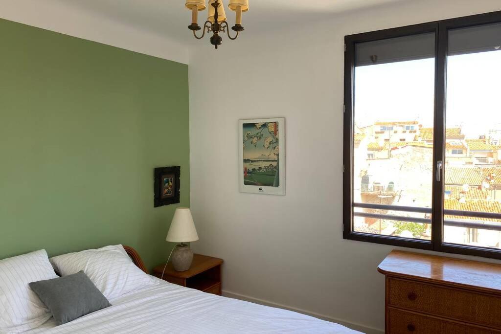 Vues Exceptionnelles Mer, Port Et Toits De Sete Exterior photo